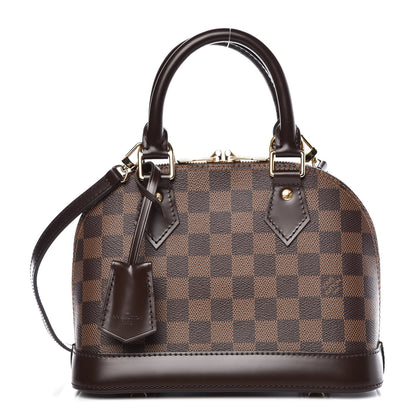 Louis Vuitton Damier Ebene Alma BB 1 of 9