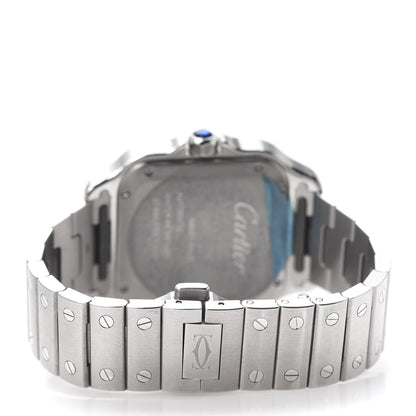 Cartier Stainless Steel 35mm Santos de Cartier Automatic Watch 4 of 7