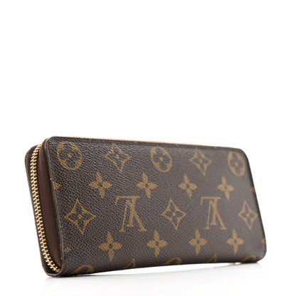Louis Vuitton Monogram Clemence Wallet Rose Ballerine 3 of 15