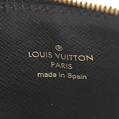 Louis Vuitton Monogram Slim Purse Black 6 of 8