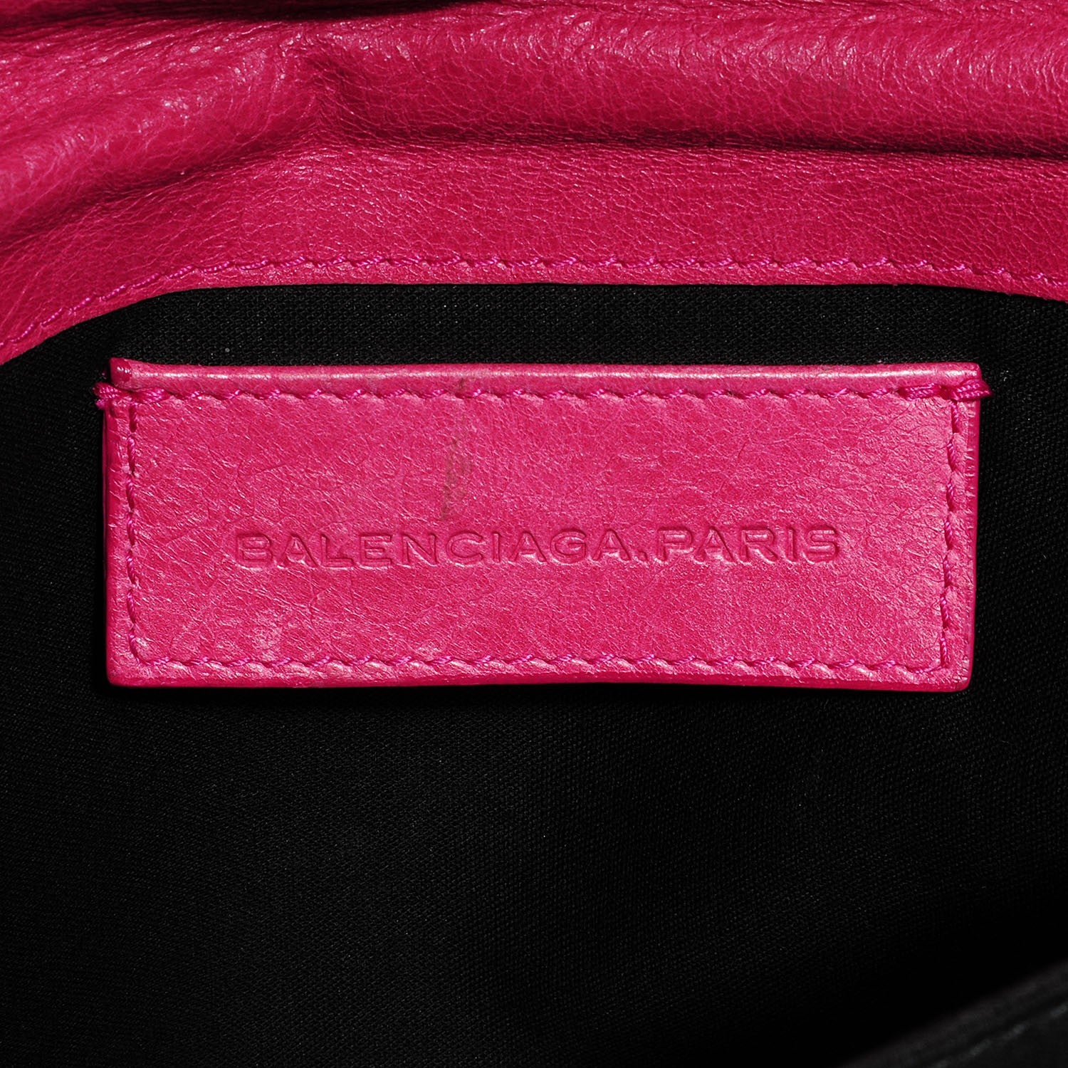 Balenciaga Agneau Giant 21 Silver Hardware Envelope Clutch Cyclamen 9 of 10