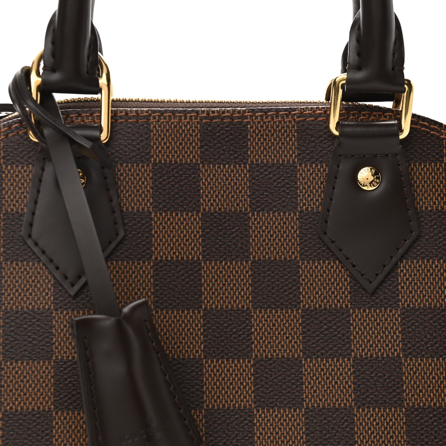 Louis Vuitton Damier Ebene Alma BB 7 of 10