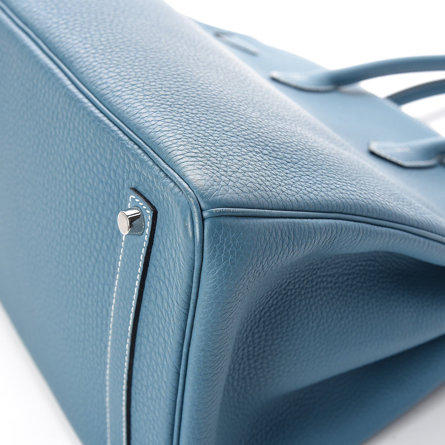 Hermes Togo Birkin 35 Blue Jean 13 of 36
