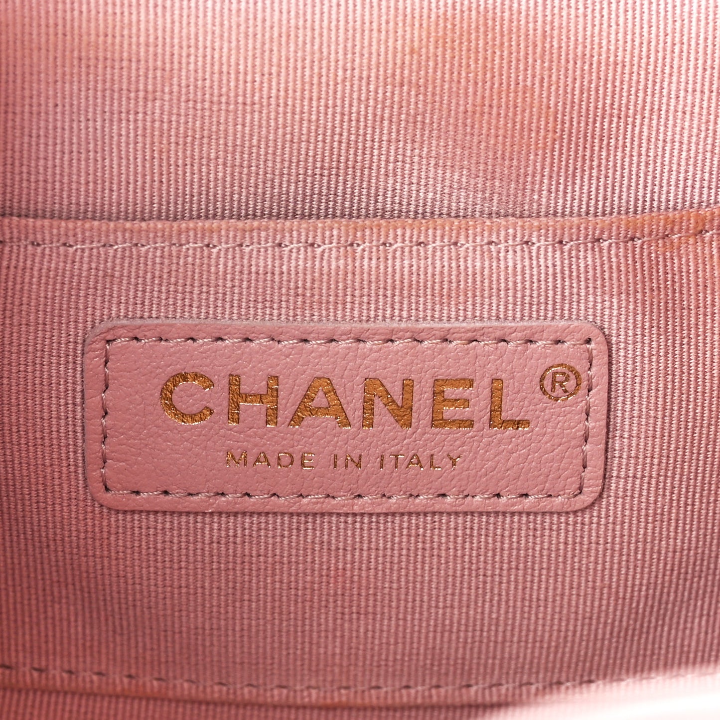 Lambskin Quilted Small Duma Drawstring Backpack Light Pink