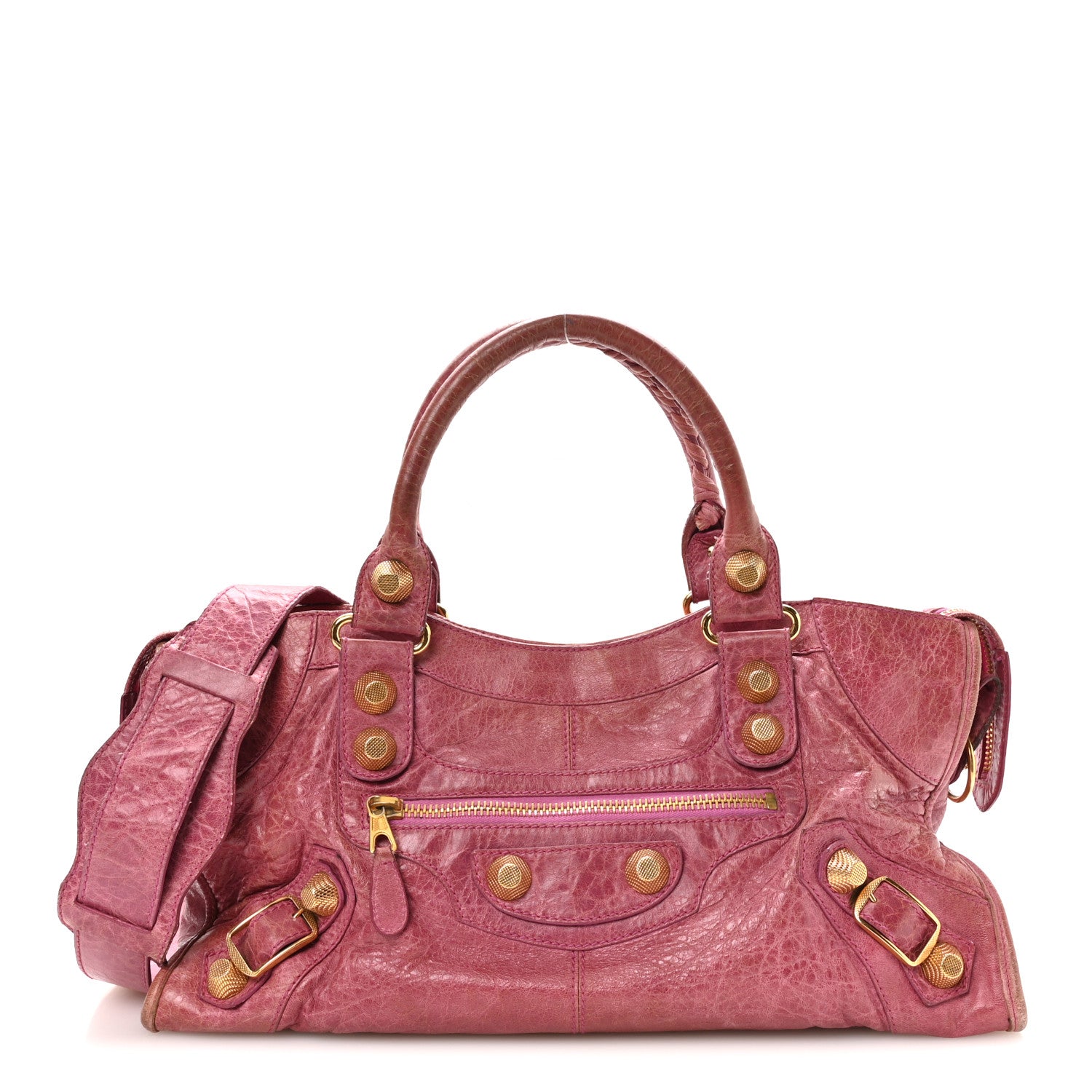 Balenciaga Agneau Giant 21 Gold Hardware Part Time Bubblegum 1 of 12