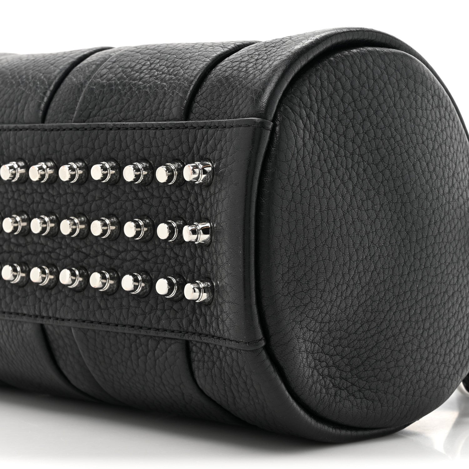 Alexander Wang Pebbled Lambskin Mini Rockie Black Rhodium Hardware 9 of 10