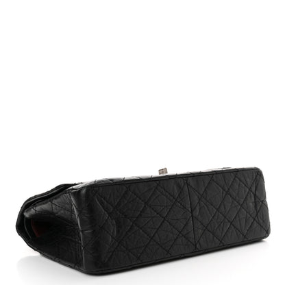 Chanel Aged Calfskin Quilted 2.55 Reissue 226 Flap Black 4 of 13