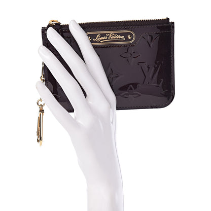 Louis Vuitton Vernis Key Pouch Amarante 2 of 5