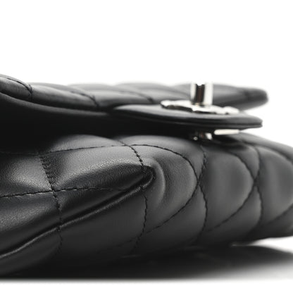 Chanel Calfskin Quilted CC Uniform Flap Belt Bag Black 9 of 11