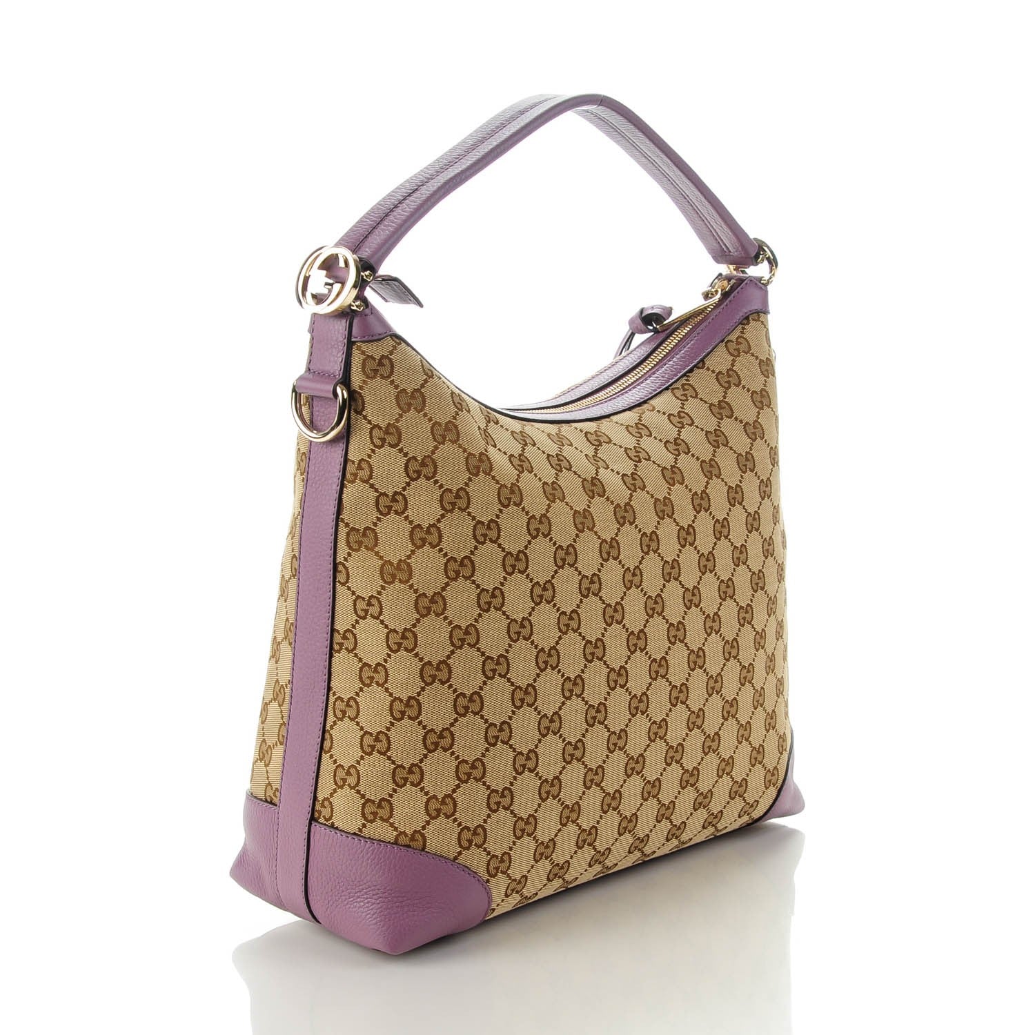 Gucci Monogram Small Miss GG Hobo Lilac 3 of 7