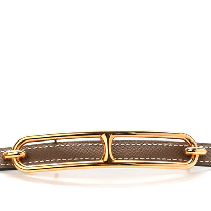 Hermes Swift Epsom 13mm Roulis Belt 85 Etoupe Black 5 of 6