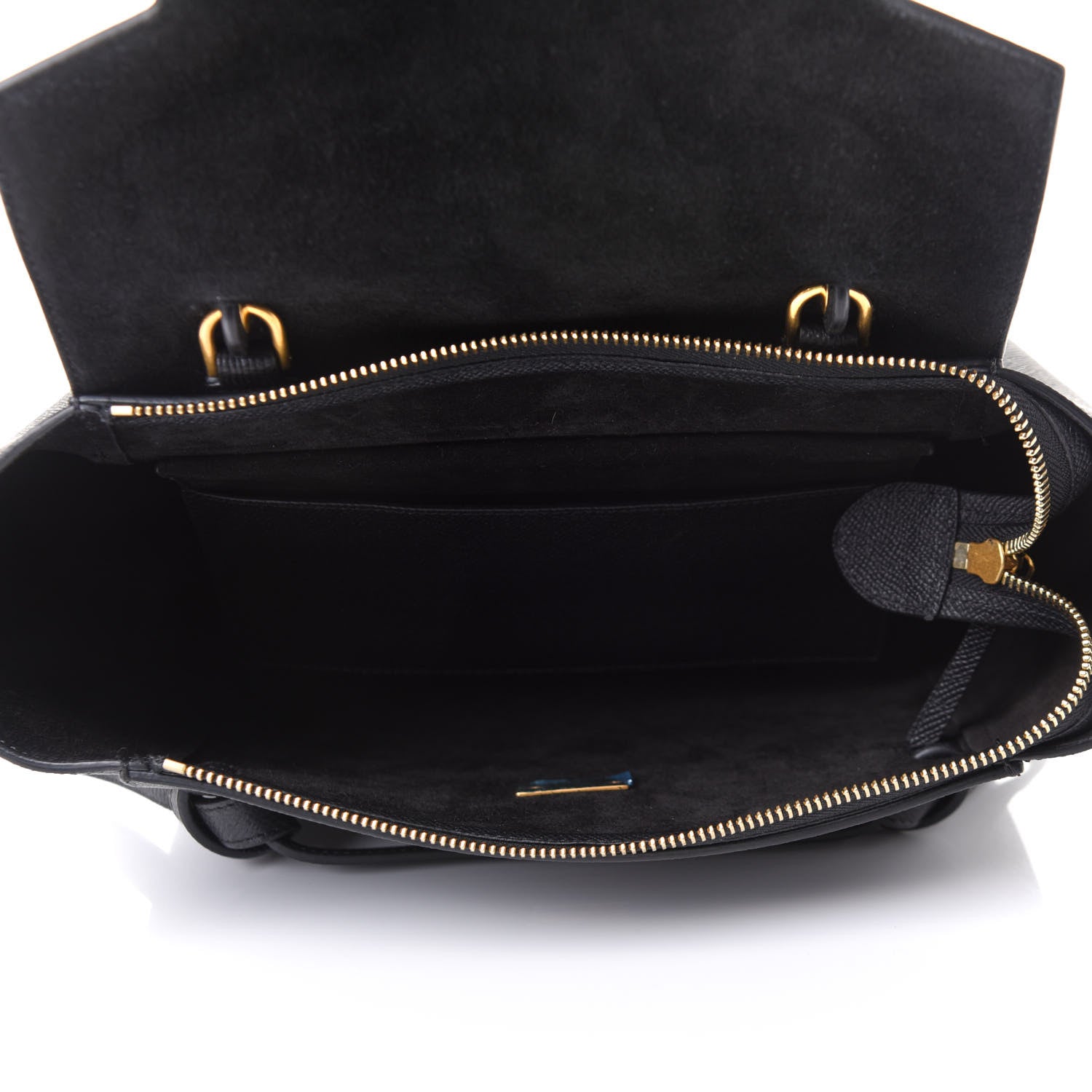 Celine Baby Grained Calfskin Micro Belt Bag Black 10 of 15