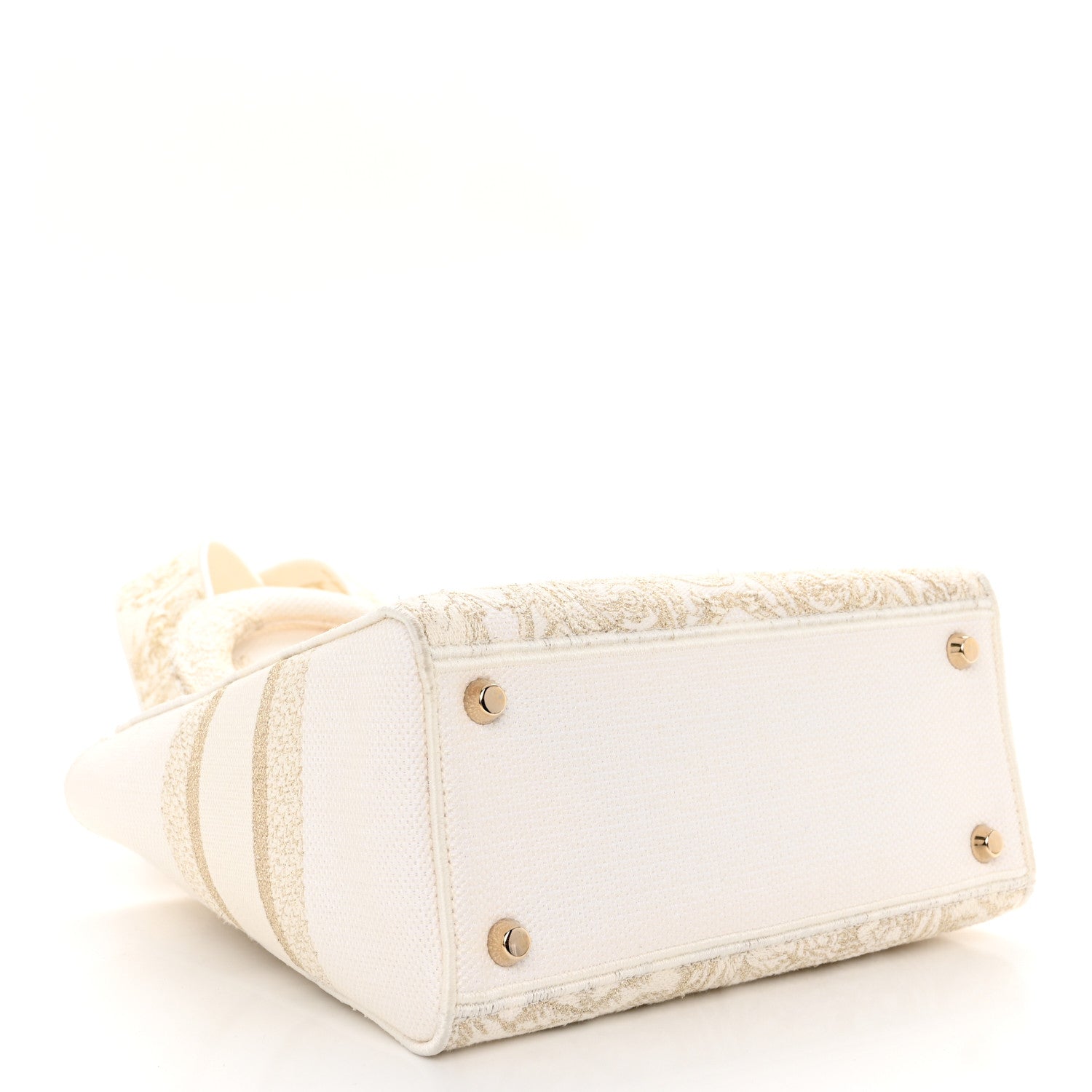Christian Dior Canvas Around The World Stella Embroidered Medium