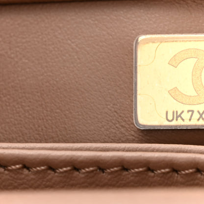 Chanel Caviar Quilted Mini Coco Handle Flap Beige 7 of 11