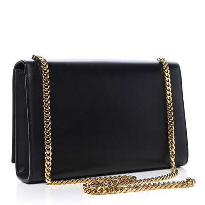 Saint Laurent Smooth Calfskin Medium Classic Monogram Kate Tassel Satchel Black 3 of 10