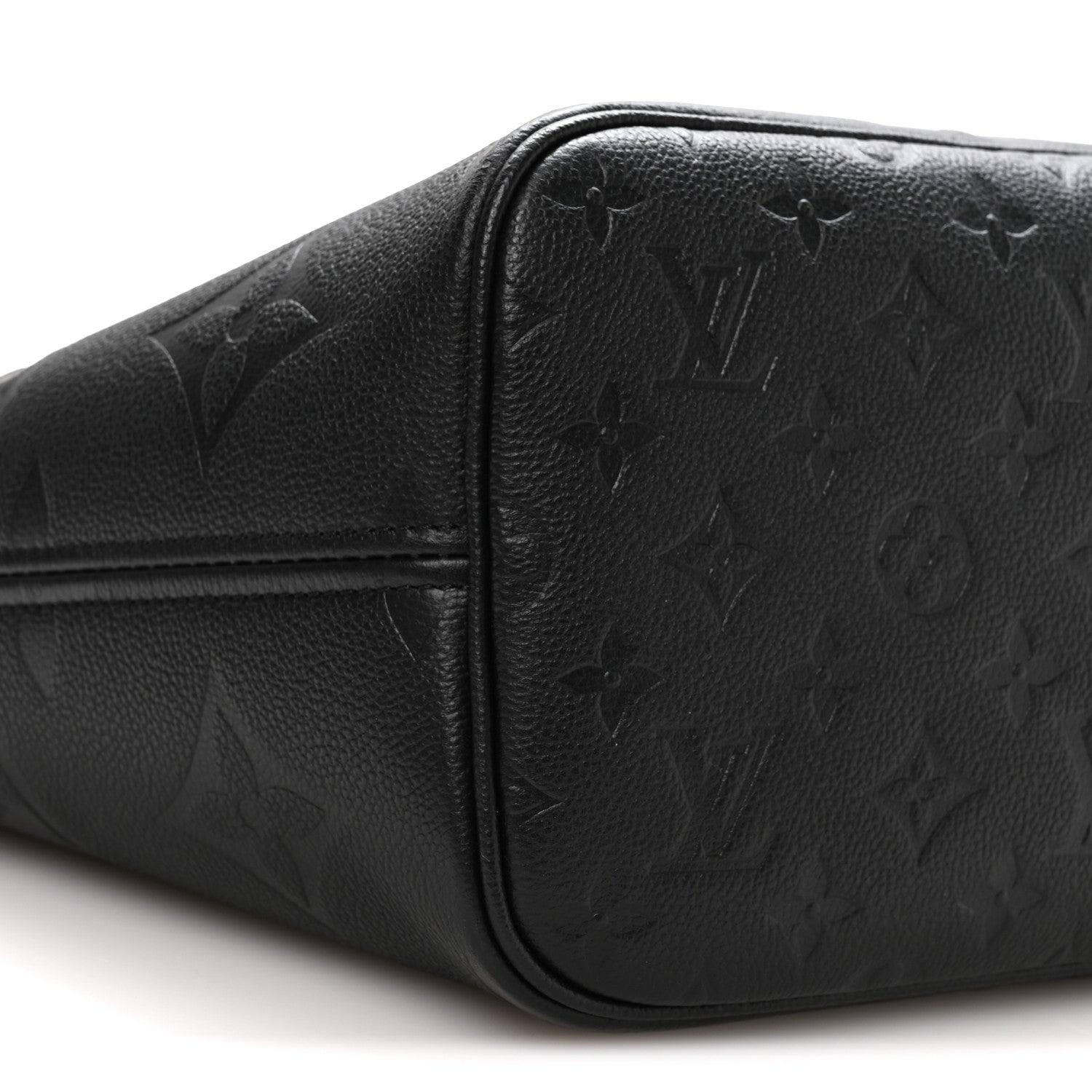 Louis Vuitton Empreinte Monogram Giant Neverfull MM Black 10 of 12