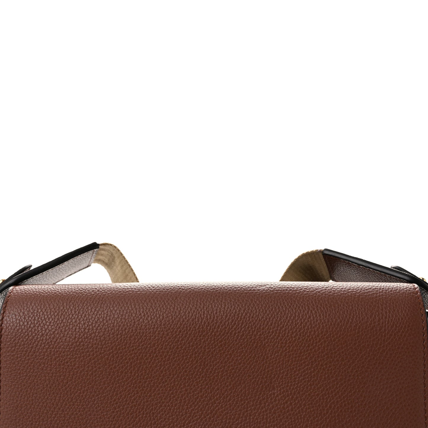 Calfskin Vintage Check Note Crossbody Bag Tan