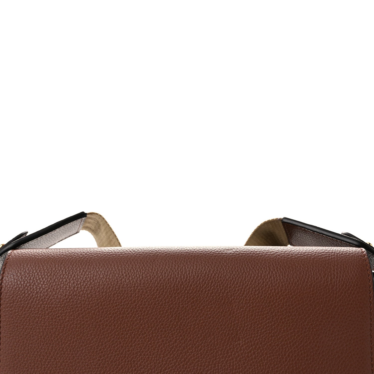 Burberry Calfskin Vintage Check Note Crossbody Bag Tan 8 of 12