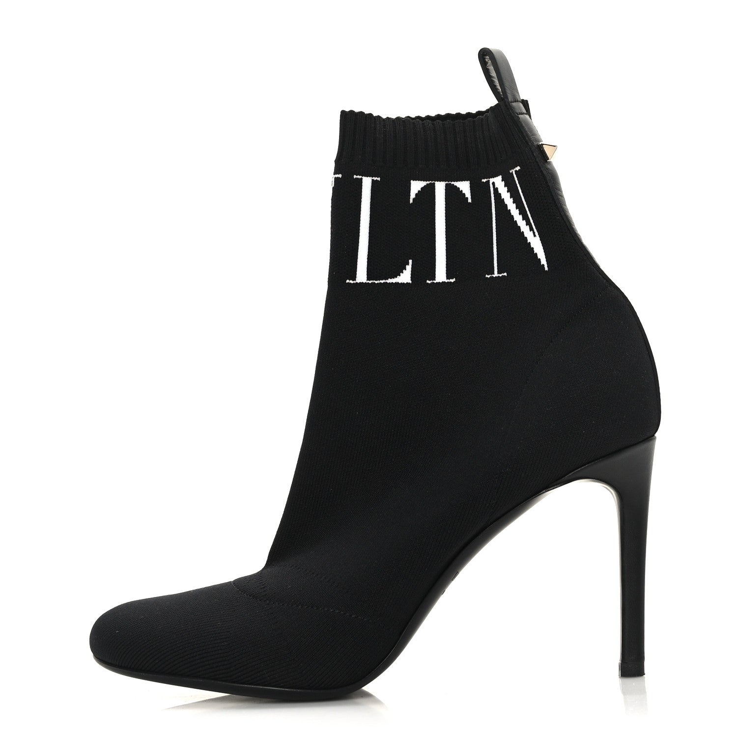 Valentino Garavani Body Tech Knit Sock Boots 36 Black 1 of 7
