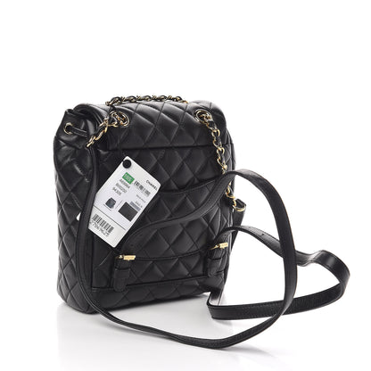 Chanel Lambskin Quilted Mini Urban Spirit Backpack Black 3 of 10