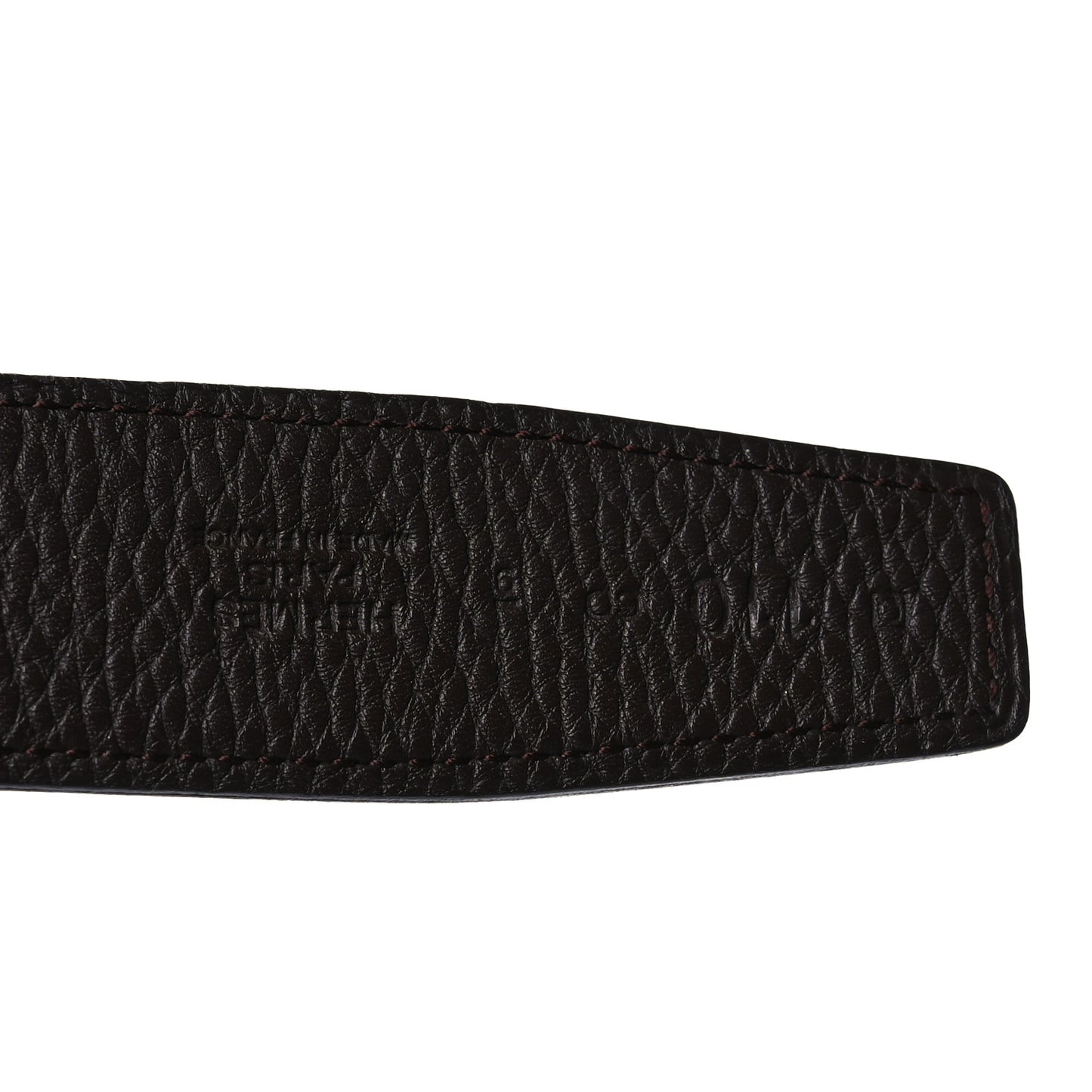 Box Togo 32mm Idem Belt 110 44 Black Chocolate