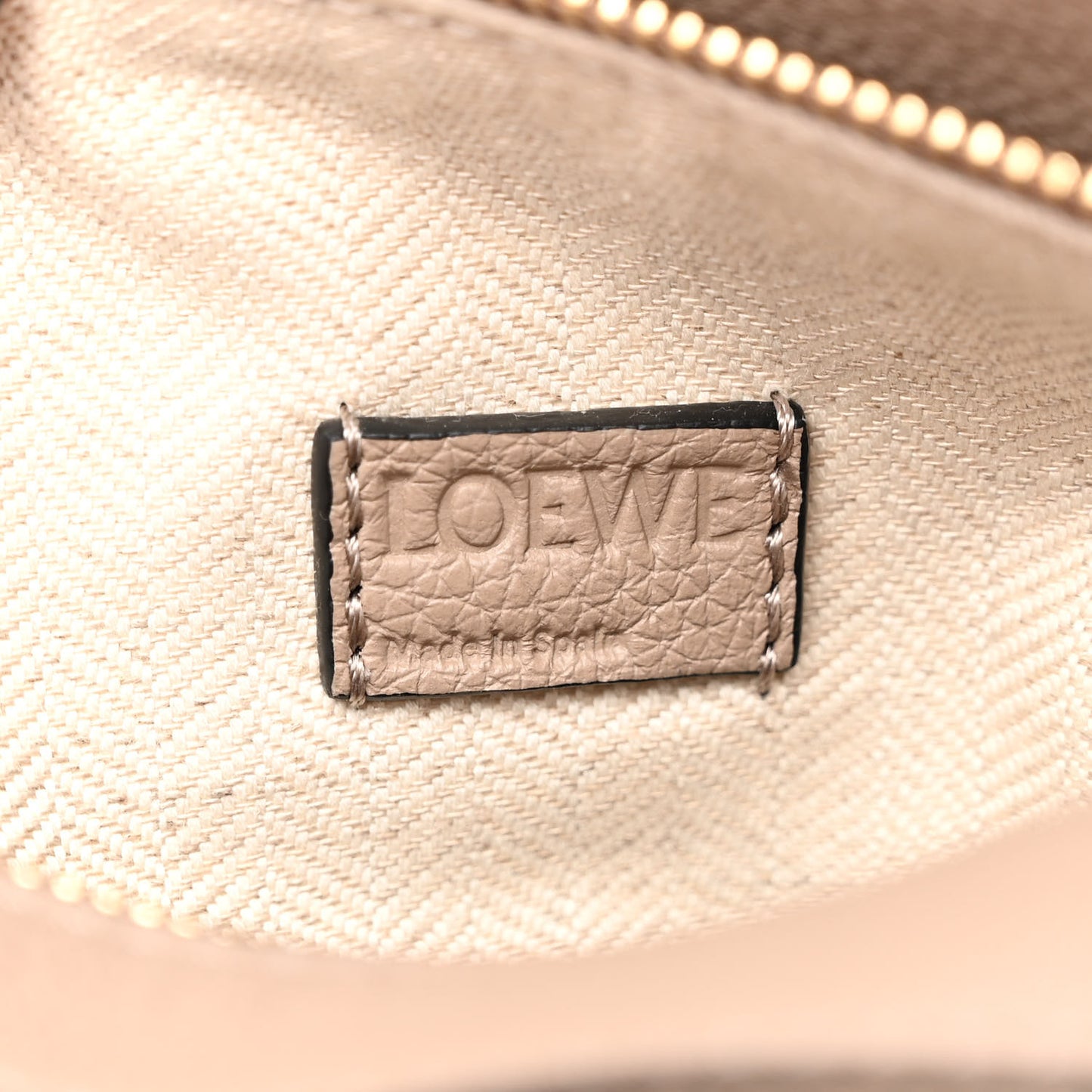 Calfskin Mini Puzzle Bag Sand