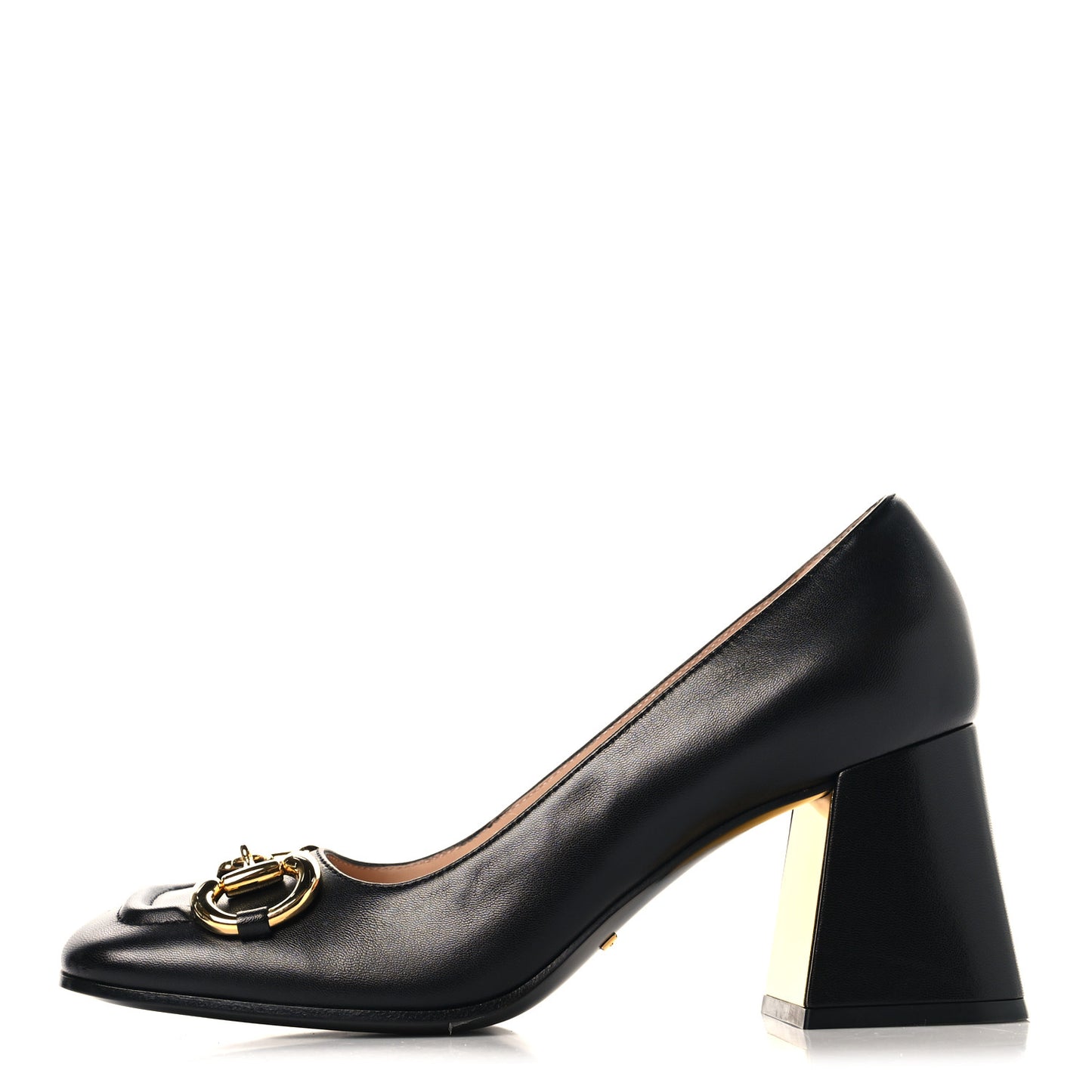 Malaga Kid Horsebit 75mm Pumps 38 Black