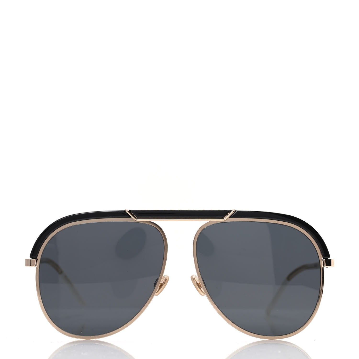 Christian Dior Desertic Aviator Sunglasses Gold 2 of 7