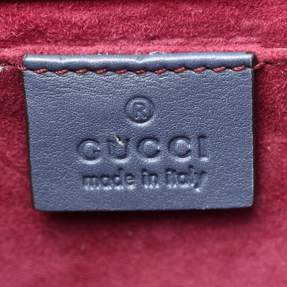 Gucci Python Lady Lock Clutch Blue 6 of 13