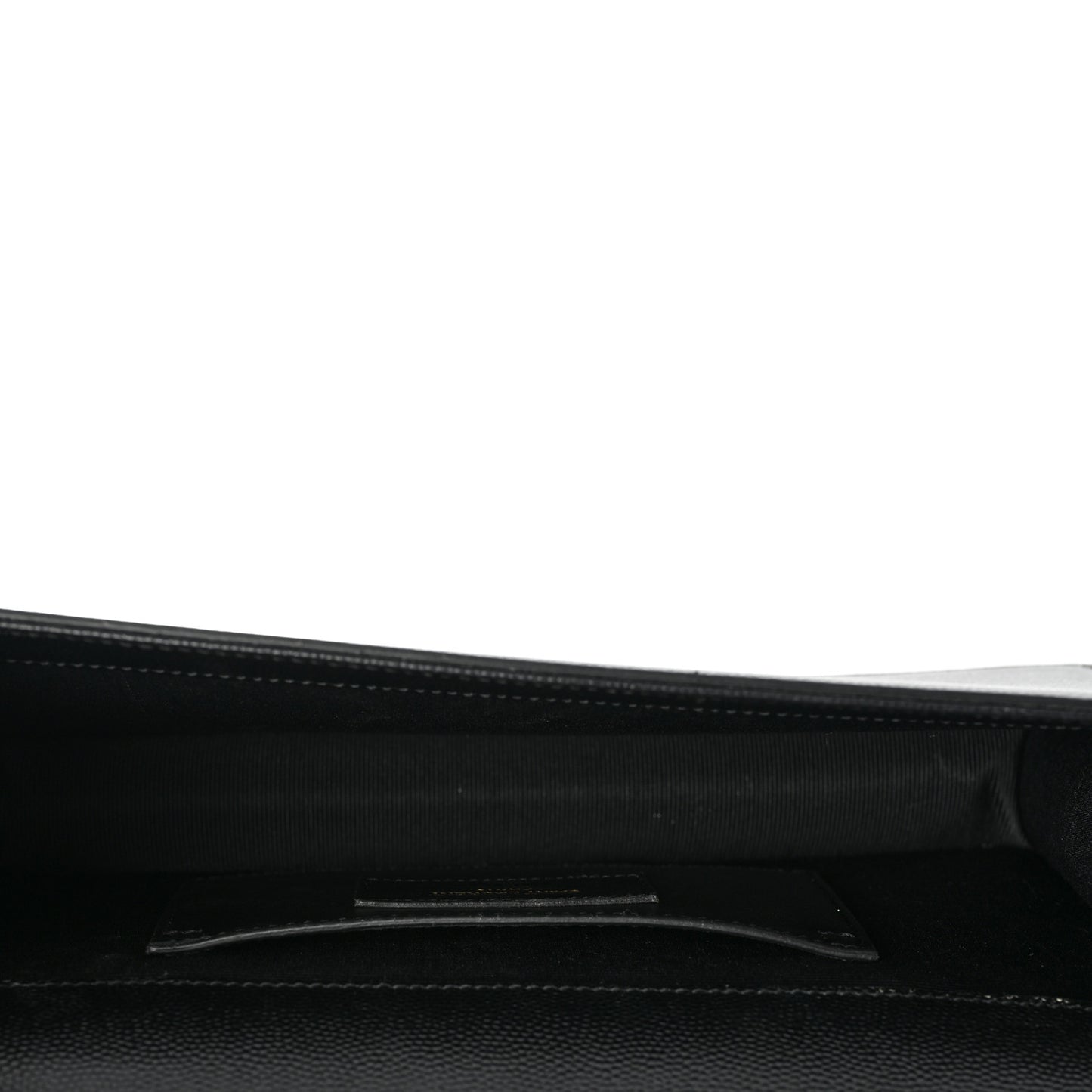 Grain De Poudre Classic Monogram Kate Clutch Black