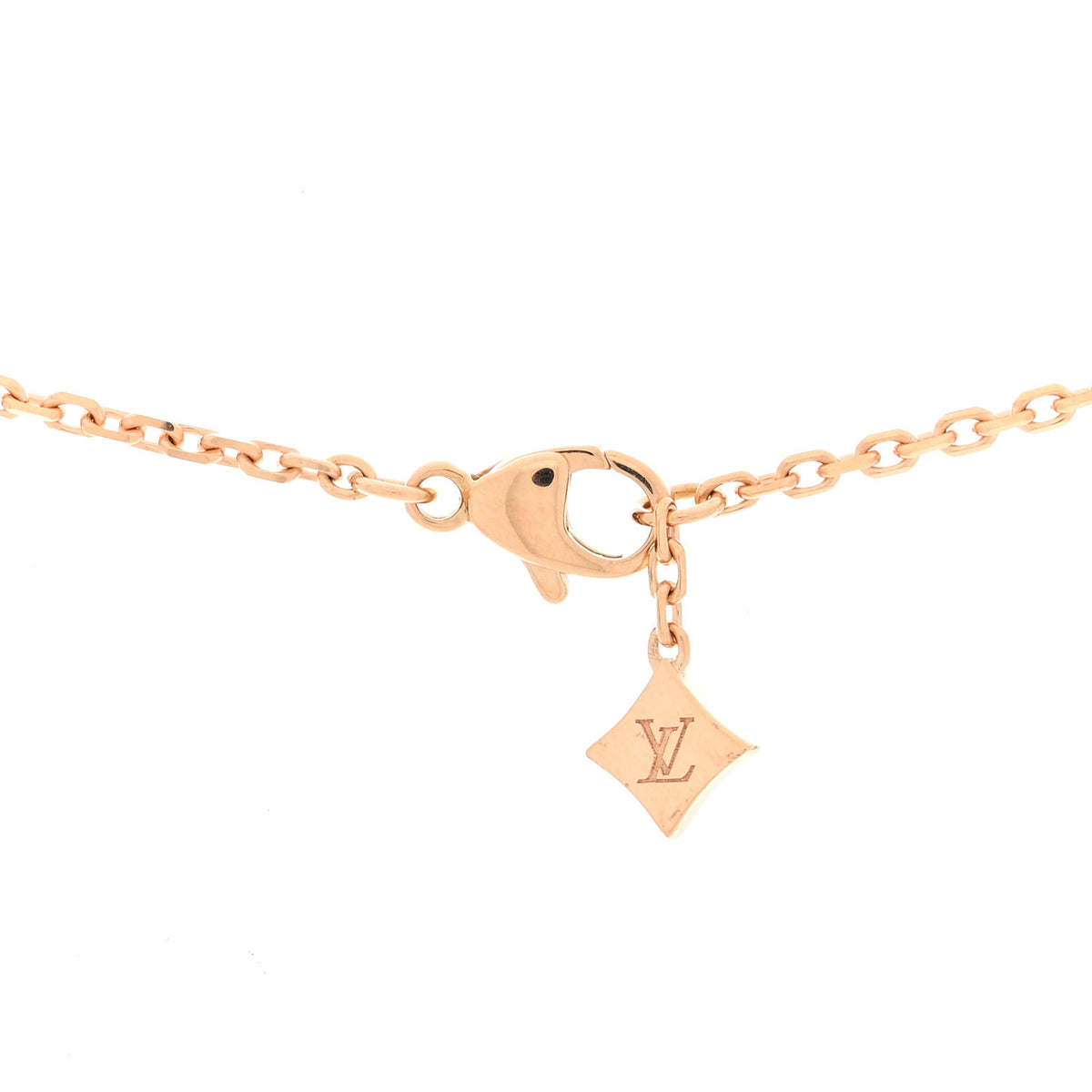 Louis Vuitton 18K Pink Gold Diamond Idylle Blossom Pendant Necklace 5 of 6