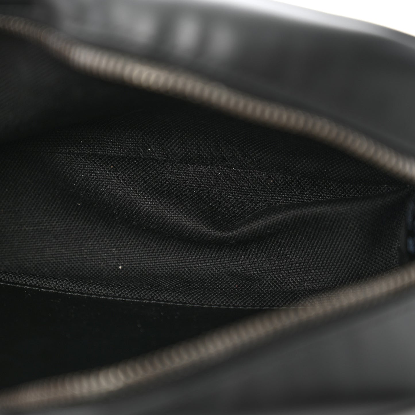 Calfskin Matelasse Monochrome Small GG Marmont Chain Shoulder Bag Black