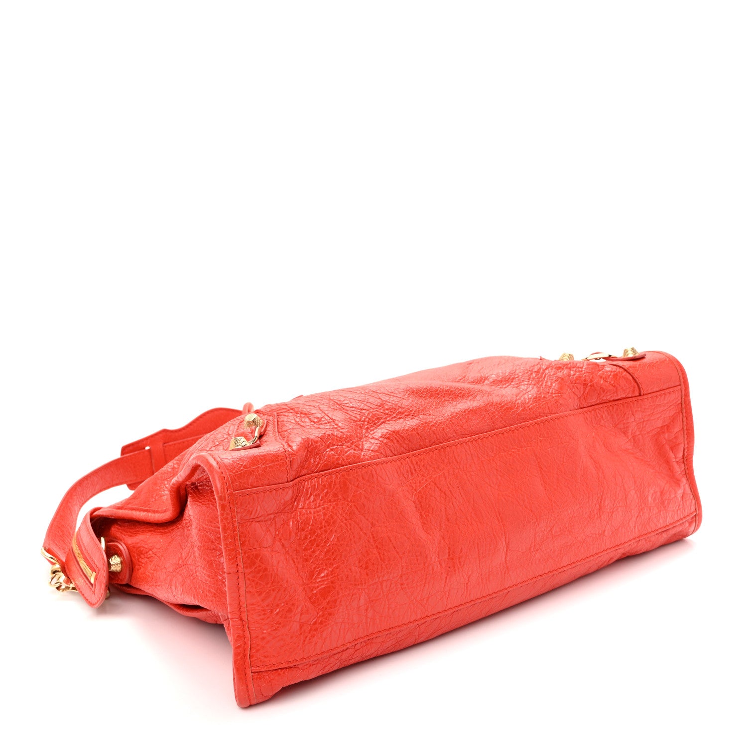 Balenciaga Agneau Giant 12 Gold Hardware City Rouge Coquelicot 5 of 11