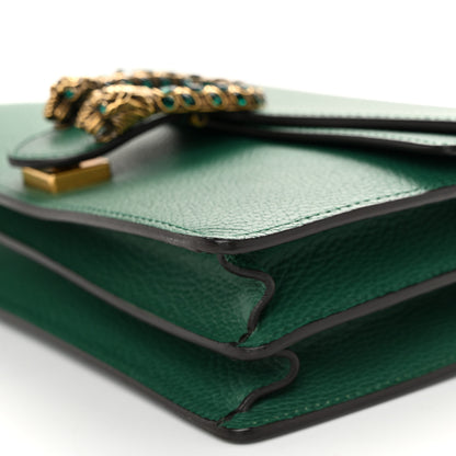Gucci Pebbled Calfskin Small Dionysus Shoulder Bag Emerald 10 of 10