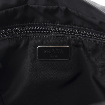 Prada Nylon Tessuto Messenger Bag Black 8 of 11