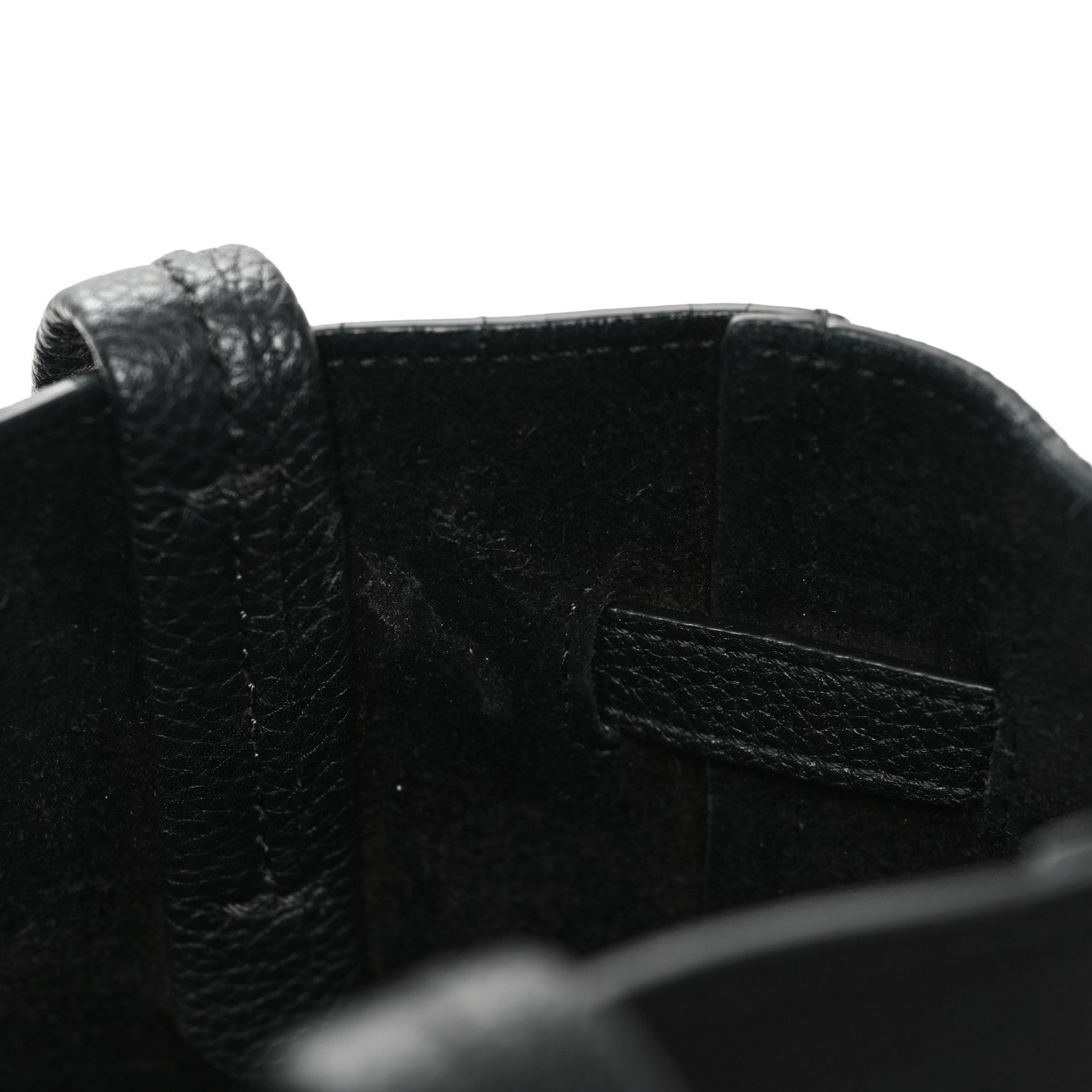 Celine Soft Grained Calfskin Small Belt Cabas Phantom Black 10 of 10