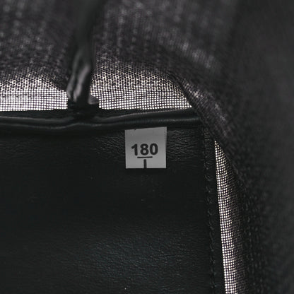Prada Sequin Rete Paillettes Small Tote Bag Black 8 of 10