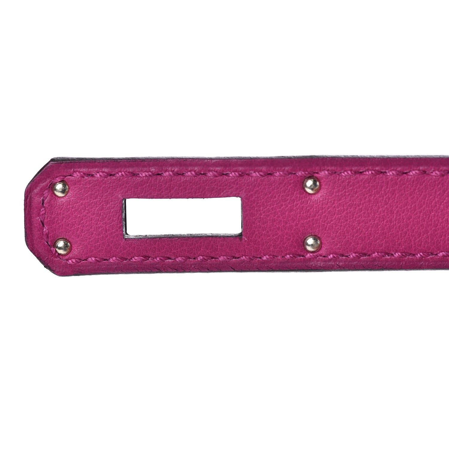 Hermes Swift Kelly Cut Clutch Pochette Rose Pourpre 12 of 22