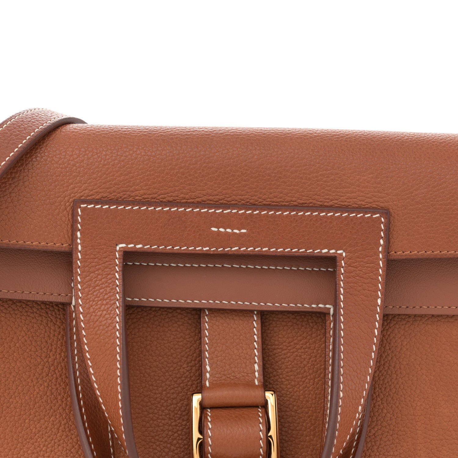 Hermes Barenia Faubourg Halzan 31 Fauve 7 of 10