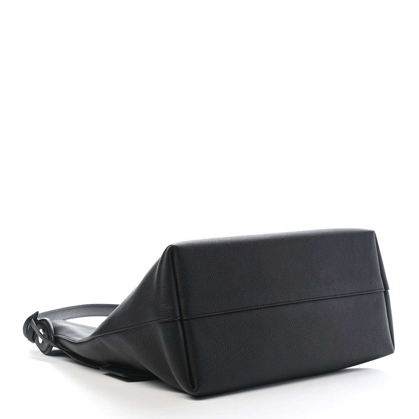 Calfskin Lockme Hobo Black