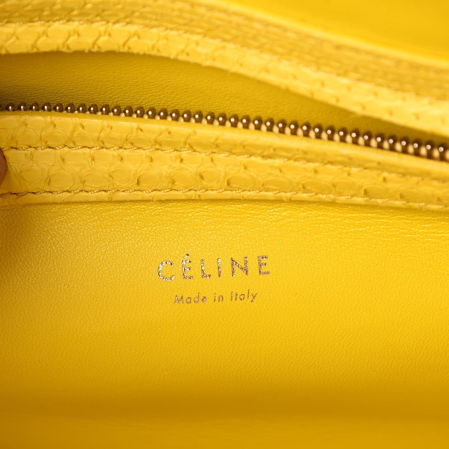 Python Medium Phantom Luggage Yellow