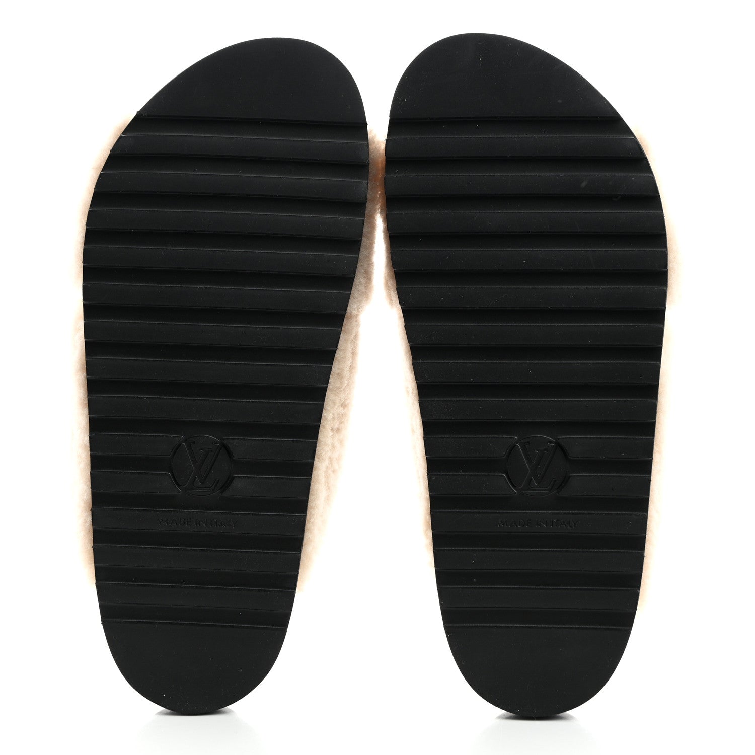 Louis Vuitton Shearling Paseo Flat Comfort Mule 37 Brown 5 of 8