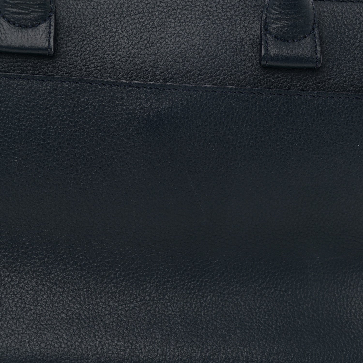 Chanel Grained Calfskin Neo Executive Shopper Tote Dark Blue Black 12 of 16
