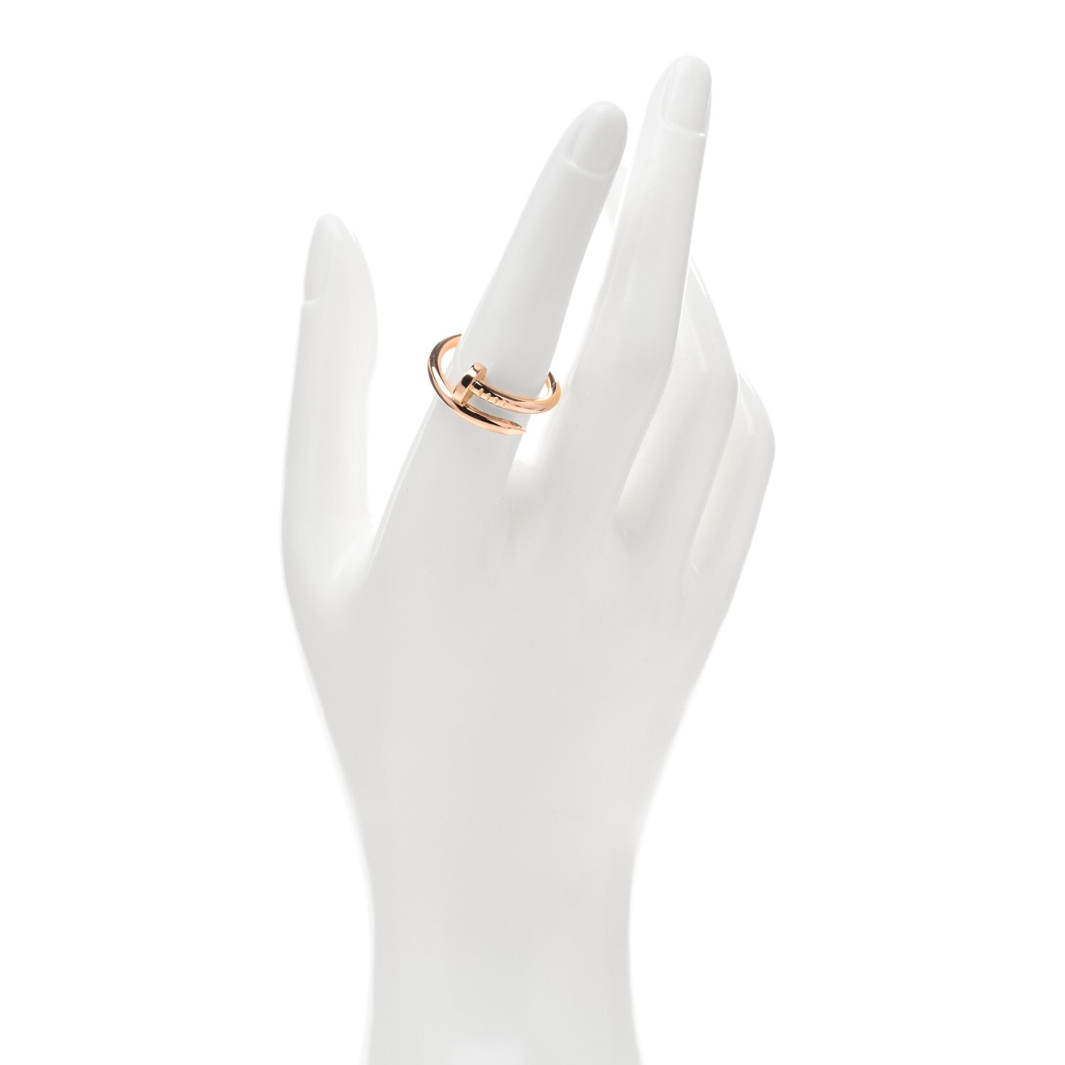 Cartier 18K Pink Gold Juste Un Clou Ring 56 7.5 2 of 4