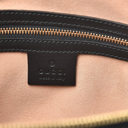 Gucci Suede Patent GG Web Medium Ophidia Boston Black 6 of 14