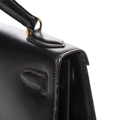 Hermes Box Kelly Sellier 28 Black 18 of 20