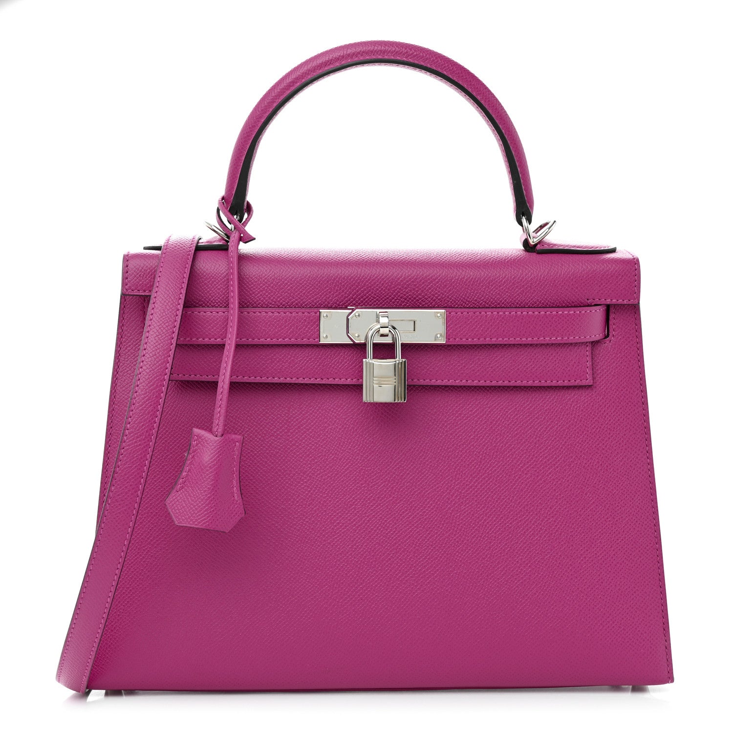 Hermes Epsom Kelly Sellier 28 Rose Pourpre 1 of 14