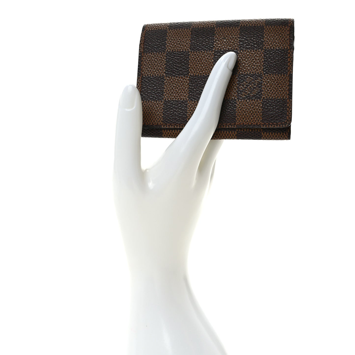 Damier Ebene Business Card Holder