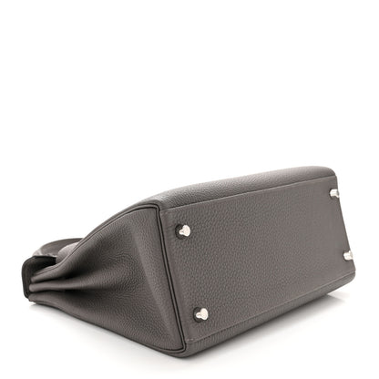 Hermes Togo Kelly Retourne 28 Etain 4 of 12