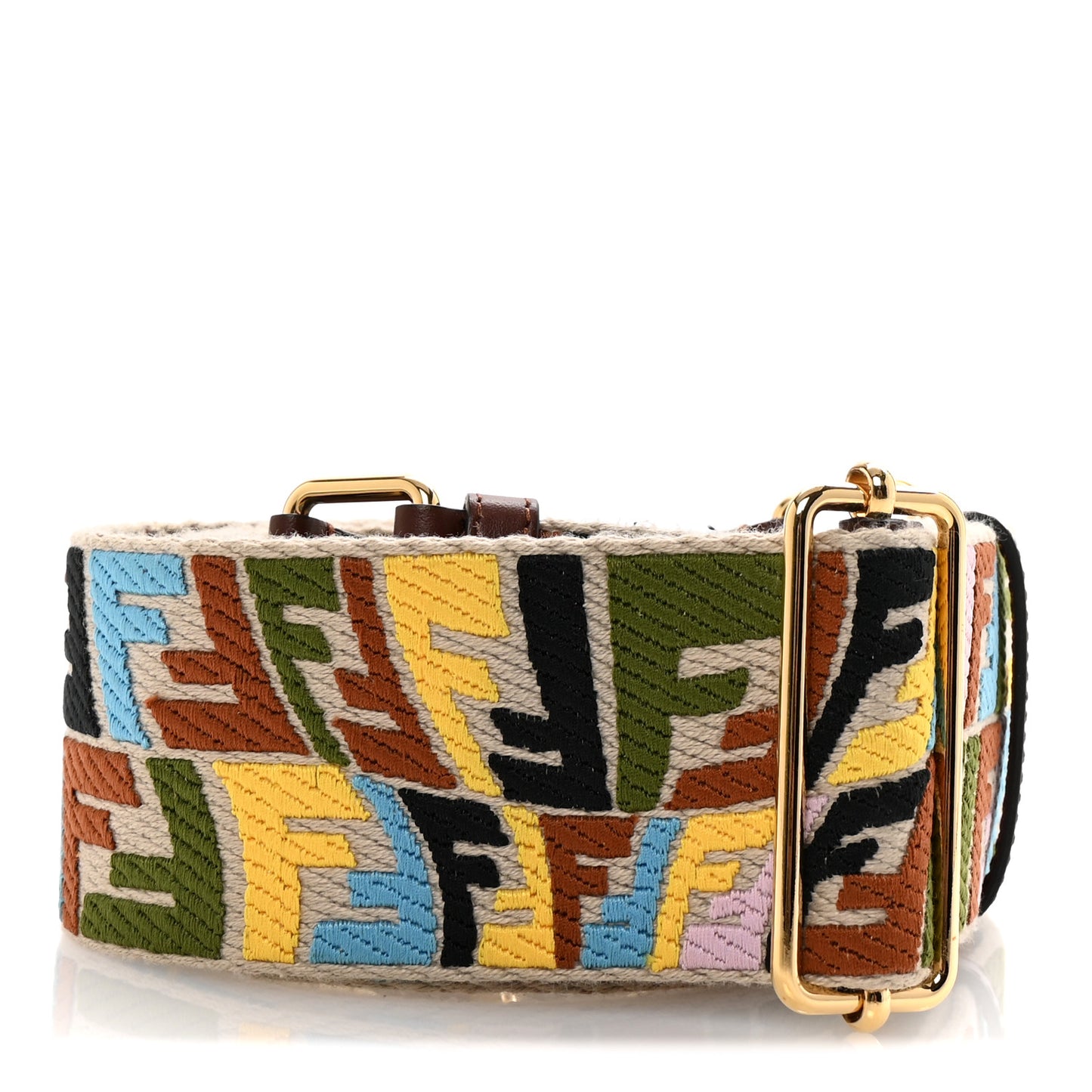 X SARA COLEMAN Canvas Vitello King FF Fish Eye Strap You Multicolor